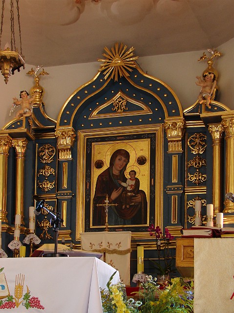 162 Obraz.jpg - 162 Obraz (ikona) Matki Bożej z Dzieciątkiem