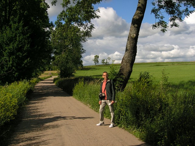 009 Na drodze.jpg - 009 Na drodze Worpławki – Reszel