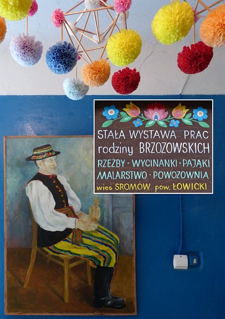 59.jpg - 59 Muzeum Ludowe w Sromowie powstało z inicjatywy ludowego artysty Juliana Brzozowskiego. 