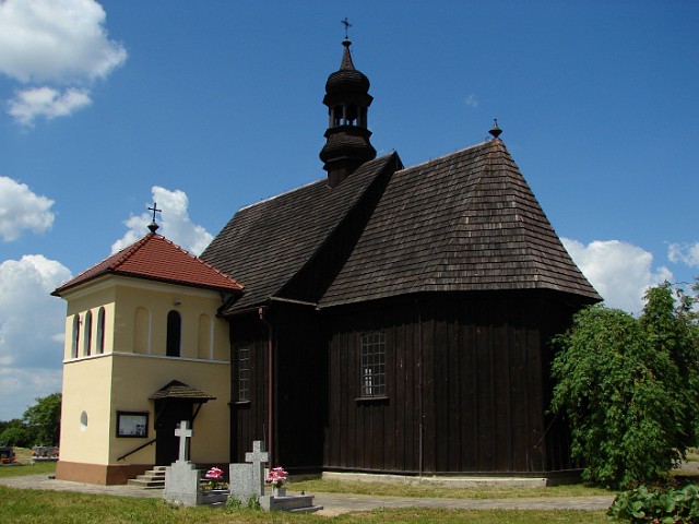 59.jpg - 59 Kościół p. w. Najświętszej Panny Marii z XVII w. w Lgowie