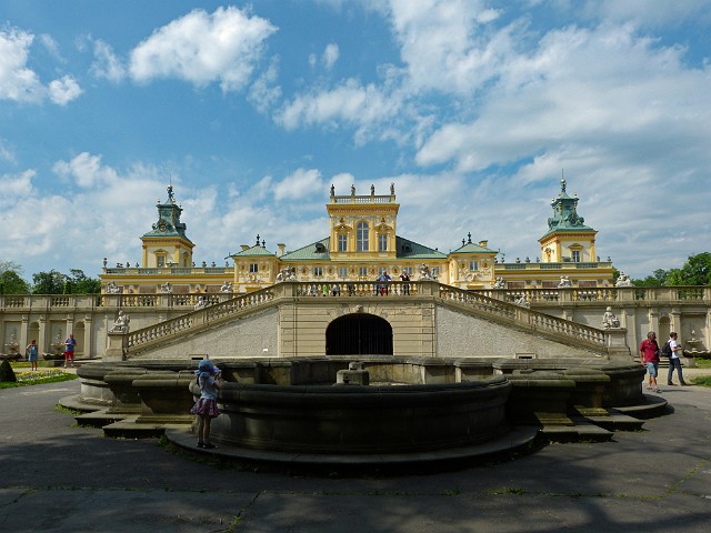 149 .jpg - 149 Pałac w Wilanowie – elewacja wschodnia